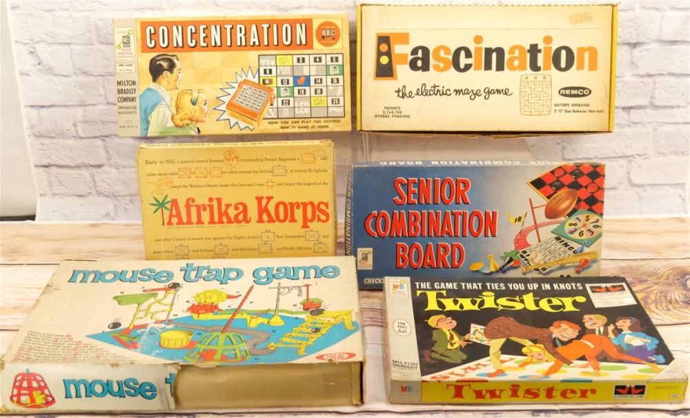 Lot 164: Lot of Vintage Board Games