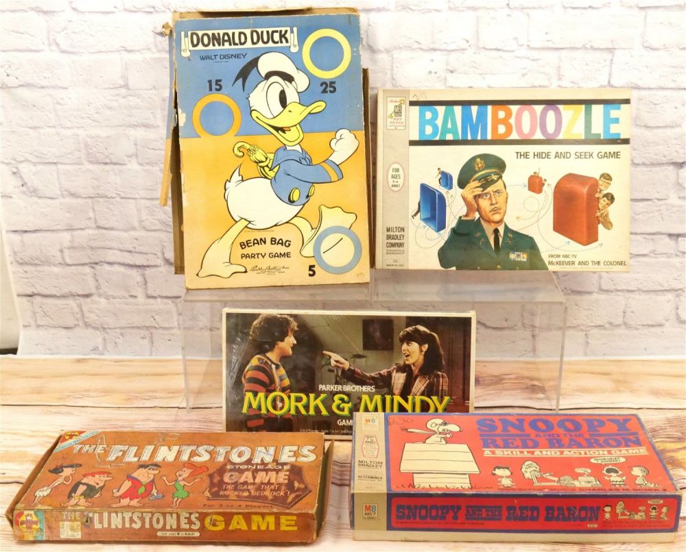 Lot 165: Lot of Vintage Board Games