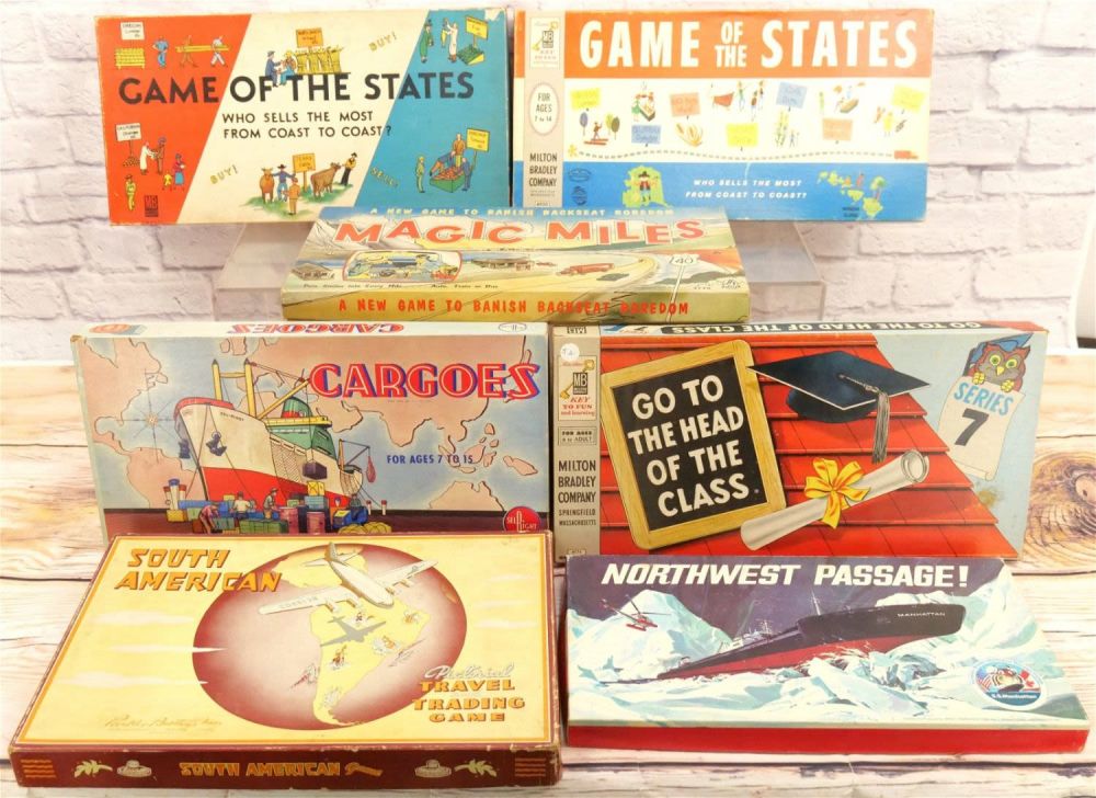 Lot 166: Lot of Vintage Board Games