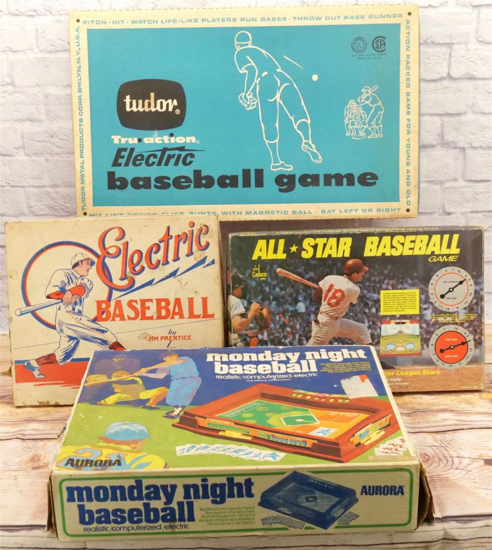 Lot 168: Lot of Vintage Baseball Board Games