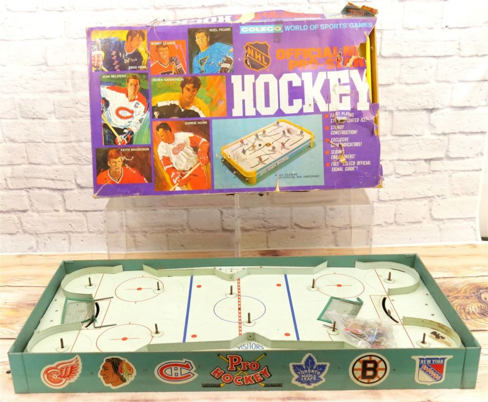 Lot 169: Lot of Vintage Hockey Board Games
