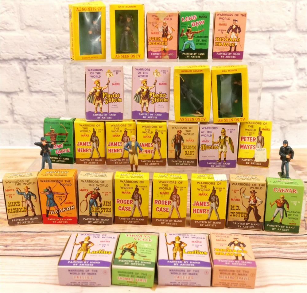 Lot 178: Lot of Marx Warriors of the World Figures