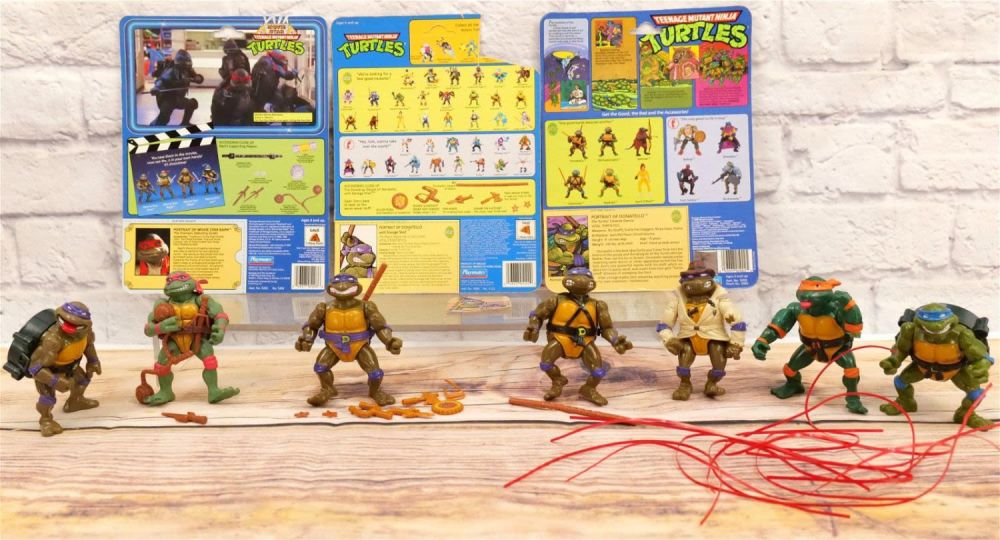 Lot 191: Lot of Vintage Teenage Mutant Ninja Turtles Figures