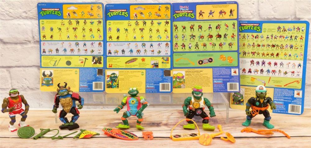 Lot 192: Lot of Vintage Teenage Mutant Ninja Turtles Figures
