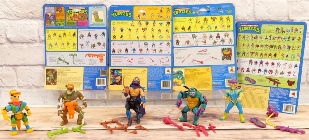 Lot 193: Lot of Vintage Teenage Mutant Ninja Turtles Figures