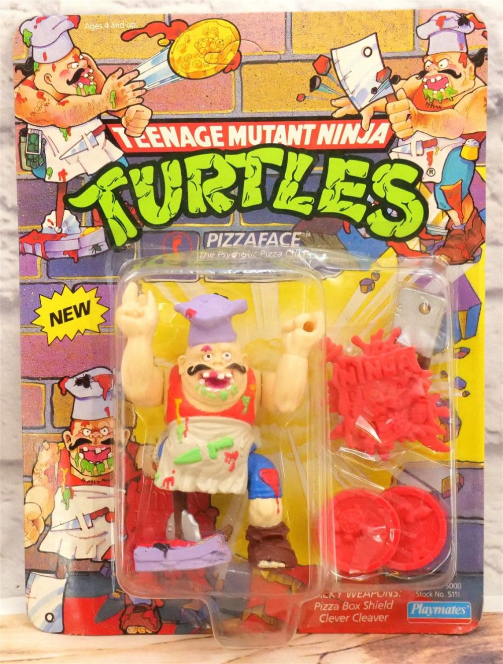 Lot 198: Teenage Mutant Ninja Turtles Pizzaface Action Figure