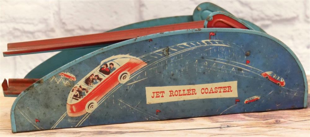 Lot 235: Wolverine Key Wind Tin Plated Jet Roller Coaster