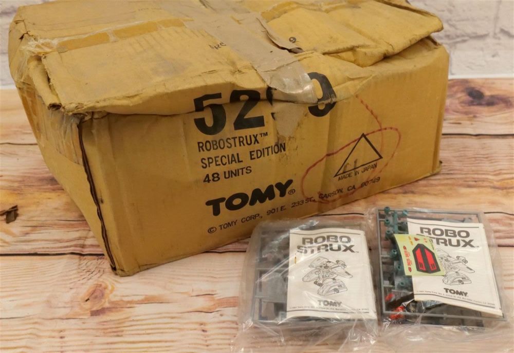 Lot 268: Case of Tomy Robostrux Special Edition