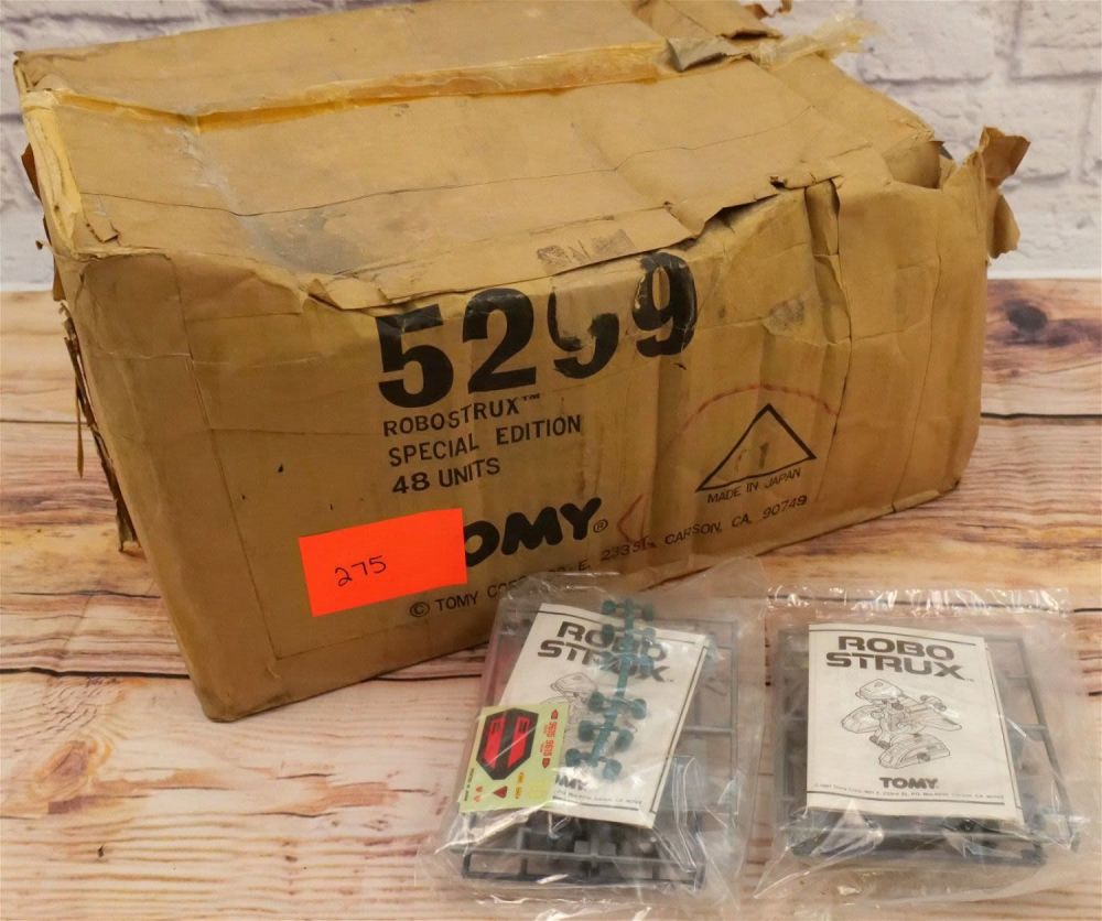 Lot 275: Case of Tomy Robostrux Special Edition