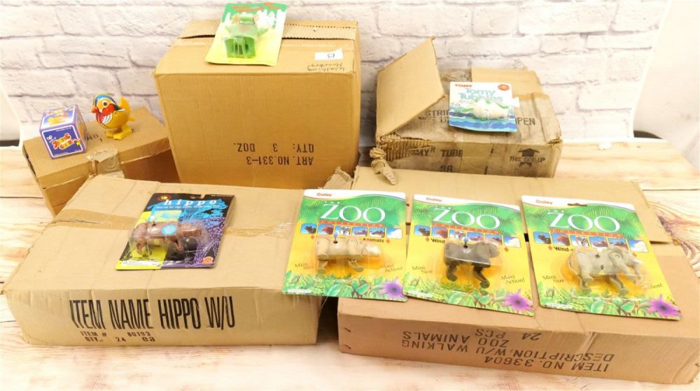 Lot 283: Enormous Lot of Wind-Up Toys