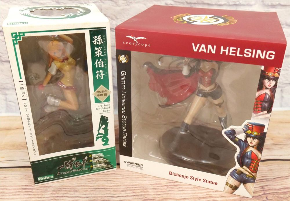 Lot 241: Lot of 2 Bishoujo Figures
