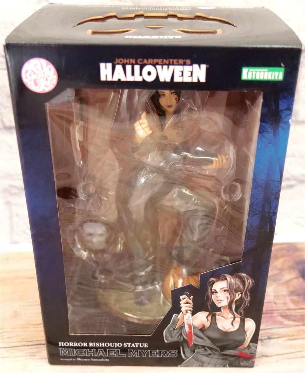 Lot 242: Kotobukiya Bishoujo Michael Myers Figure