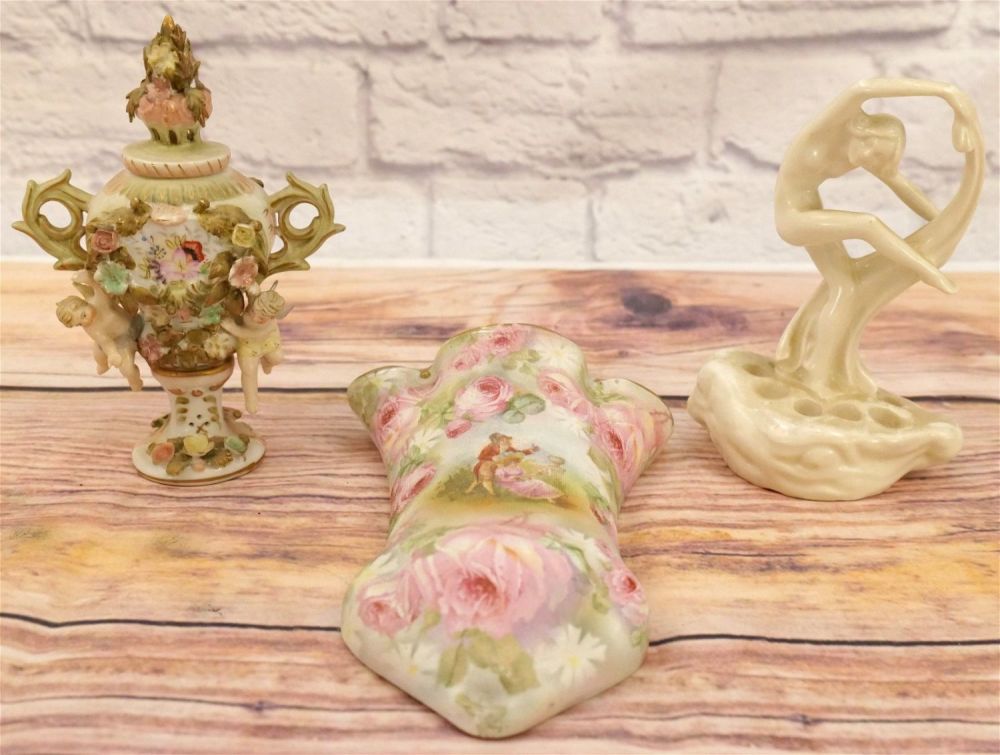 Lot 164: Lot of 3 Decorative Items