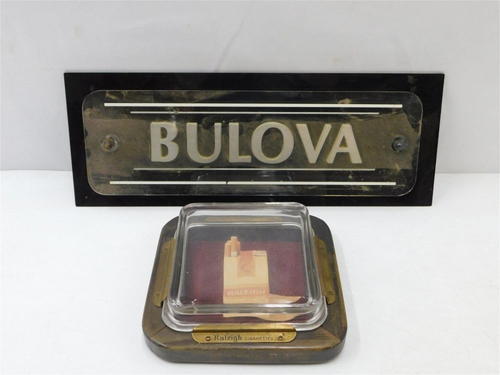 Lot 217: Lot of 2 Pieces of Vintage Advertising