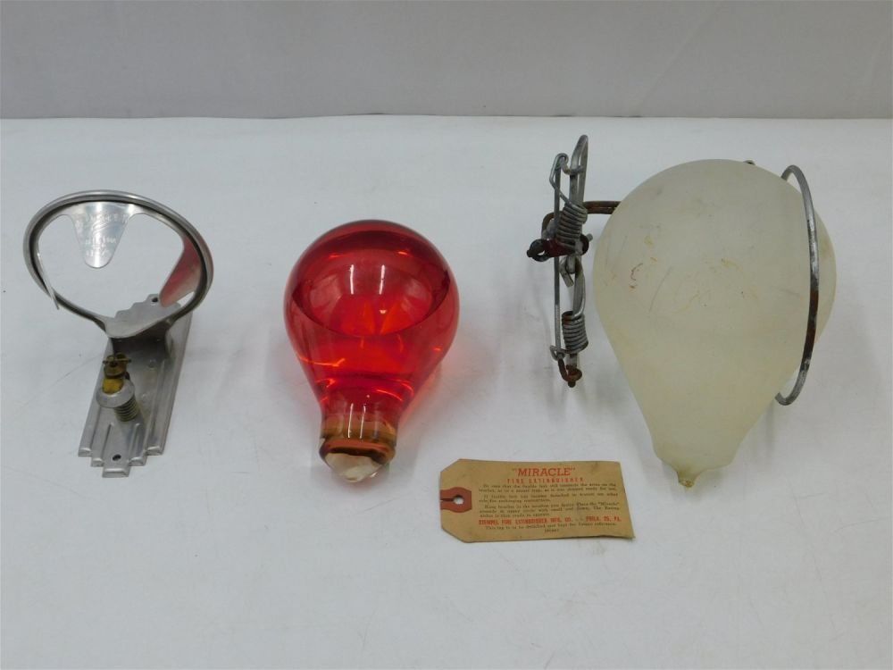 Lot 227: Lot of 2 Vintage Fire Bomb Fire Extinguishers