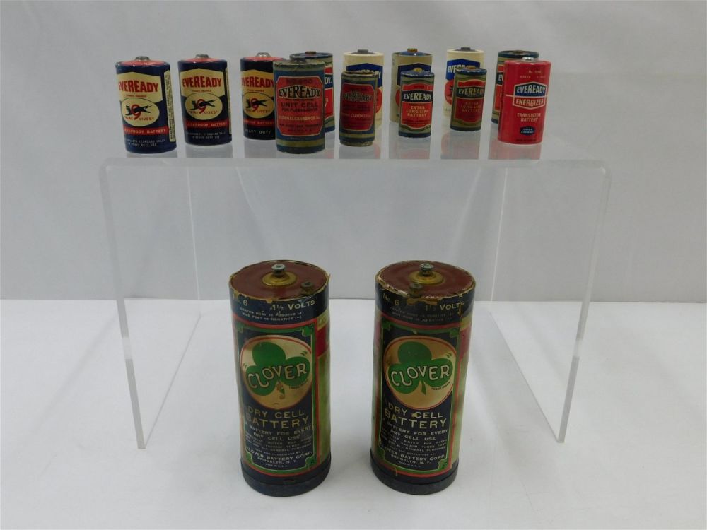 Lot 249: Lot of 15 Vintage Batteries