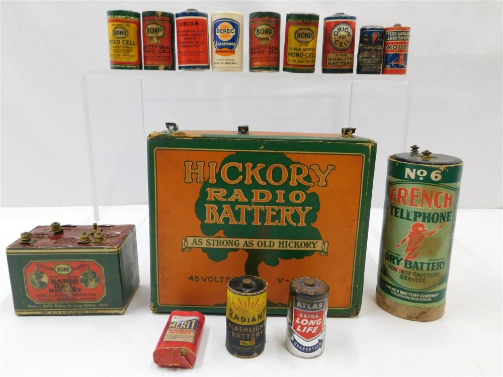 Lot 259: Lot of 15 Vintage Batteries