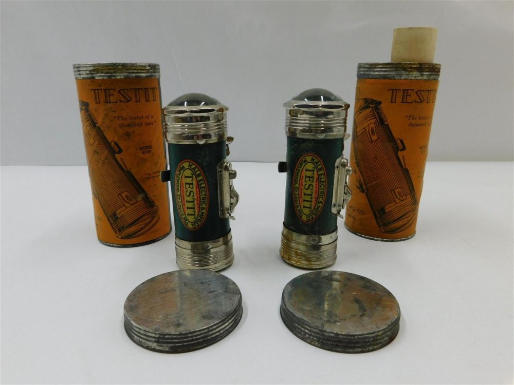 Lot 264: Lot of 2 Kalb Electric & Mfg. Co Testit Model K135