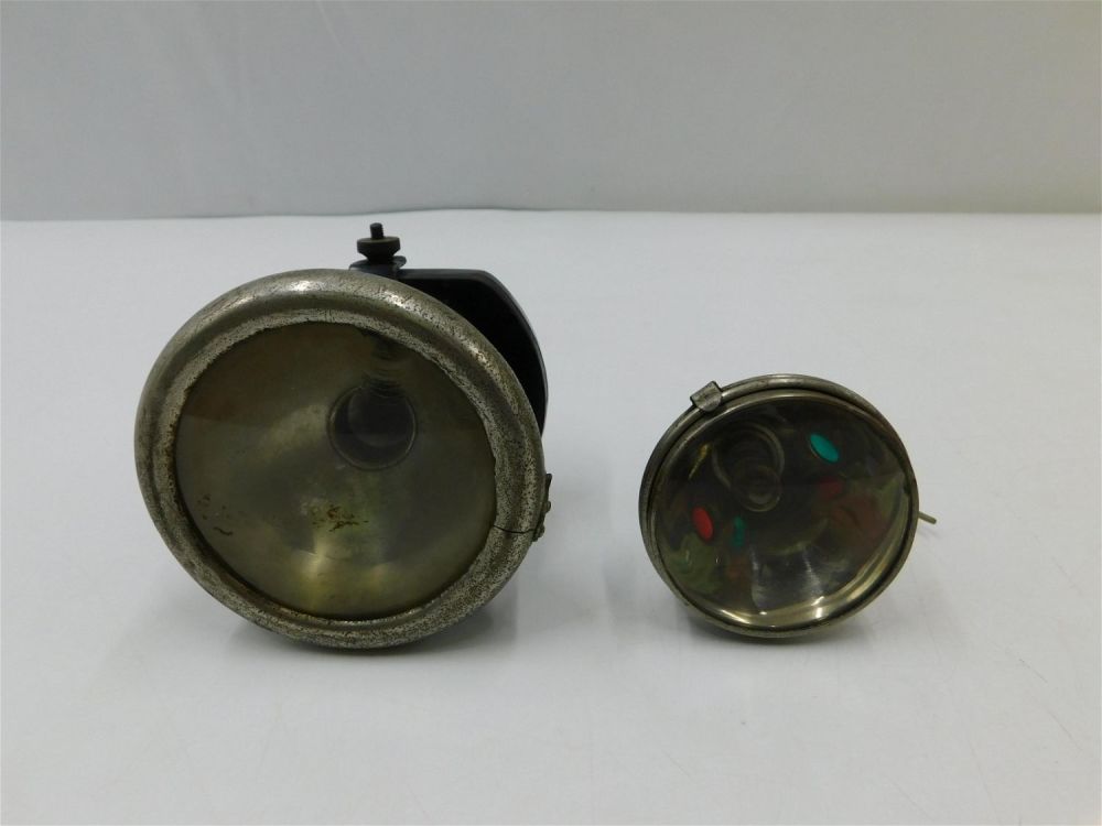 Lot 269: Lot of 2 Vintage Bicycle Lights