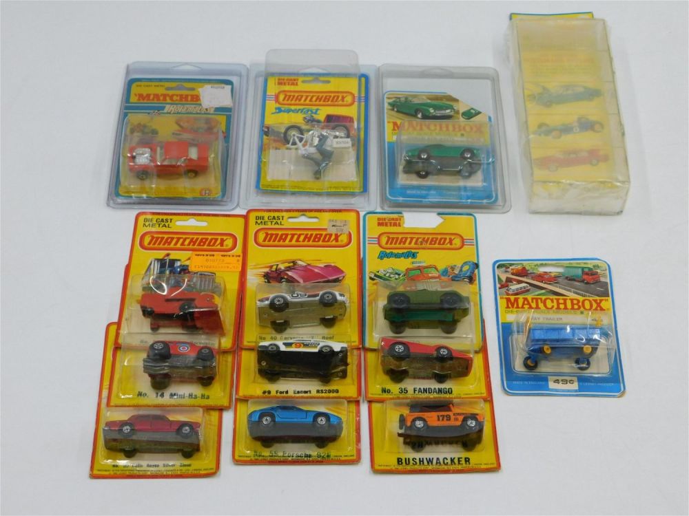 Lot 277: Lot of 13 Vintage Matchbox Cars