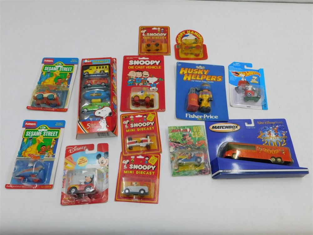 Lot 295: Lot of Character Toy Cars