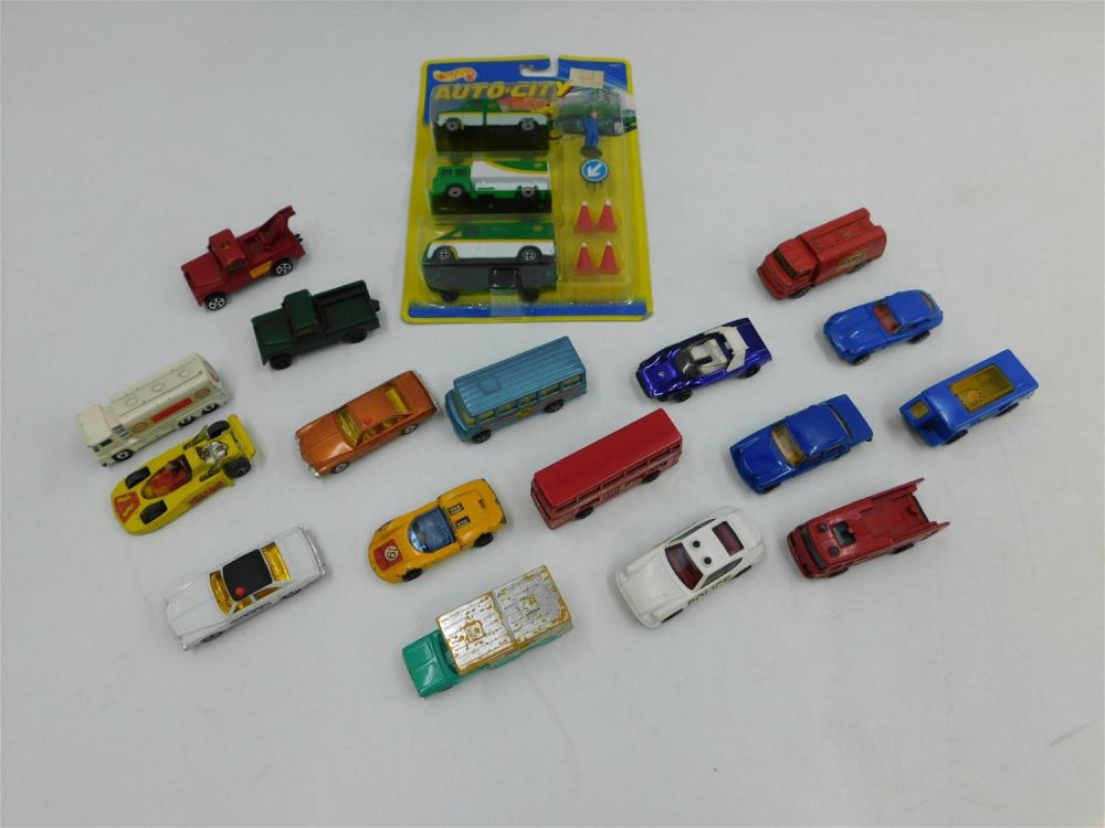 Lot 300: Lot of Corgi and Corgi Imported Hot Wheels Cars
