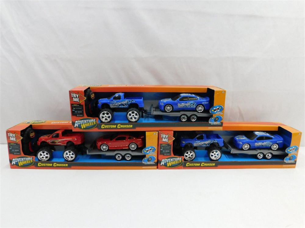 Lot 319: Lot of 3 Adventure Wheels Custom Cruisers