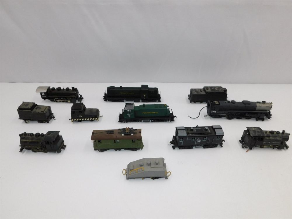 Lot 201: Large Lot of HO Scale Engines and Tenders