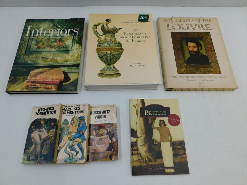 Lot 217: Lot of Coffee Table Books and Prison Camp Books