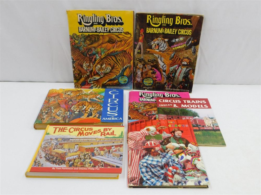 Lot 222: Lot of Circus Related Books