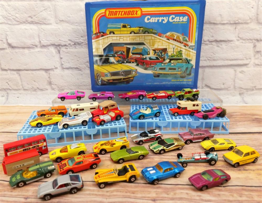 Lot 208: Lot of 29 Vintage Matchbox Cars