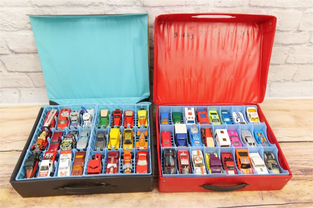 Lot 251: Group Lot of 96 Loose Cars