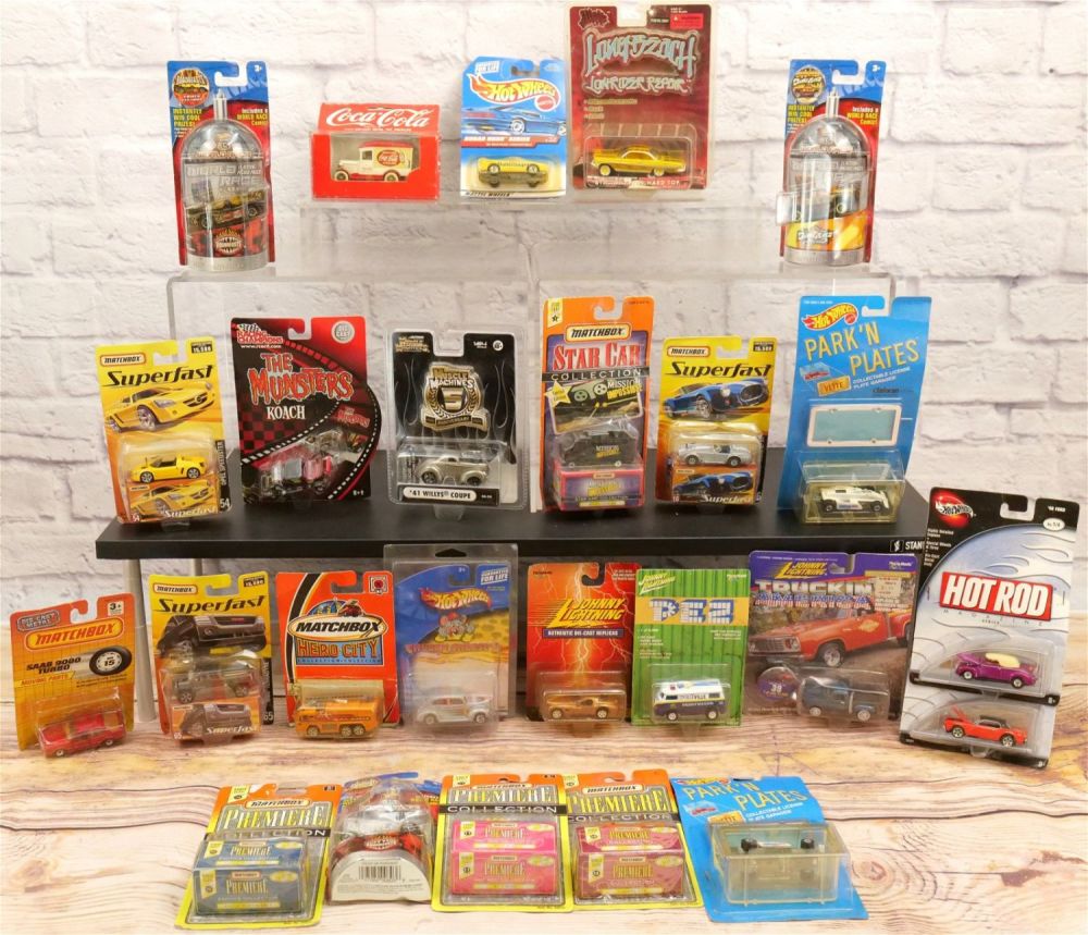Lot 268: Lot of 24 Sealed on Card Diecast Cars