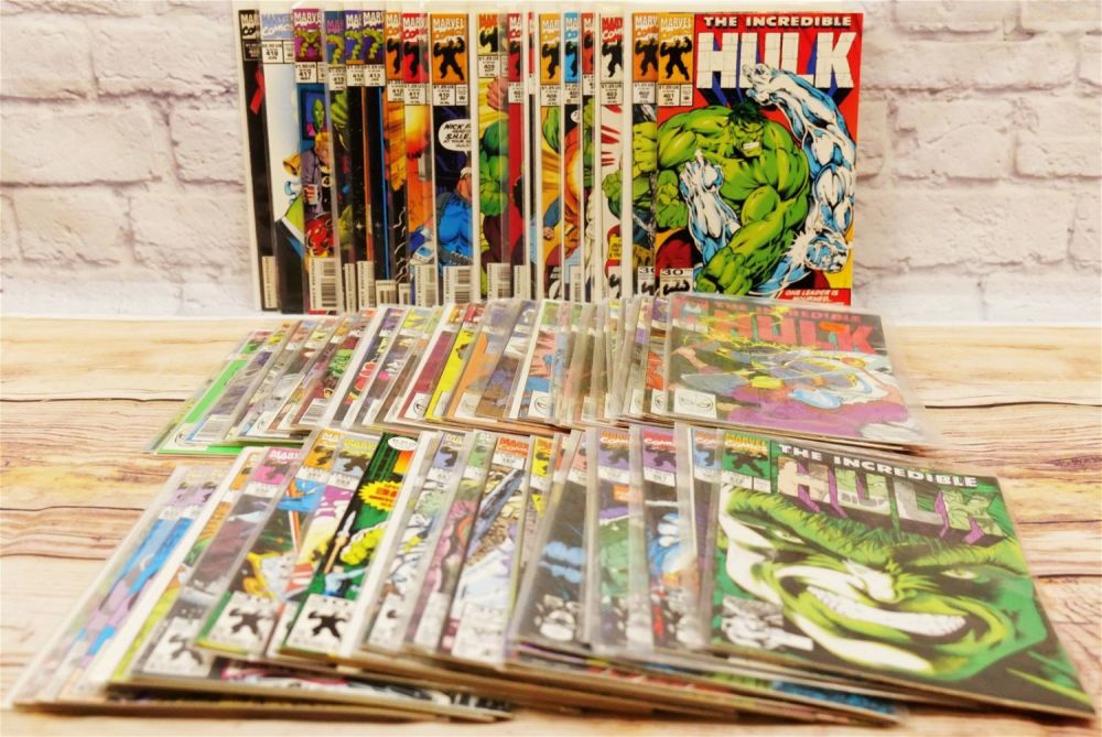 Lot 166: Lot of Marvel The Incredible Hulk Comics