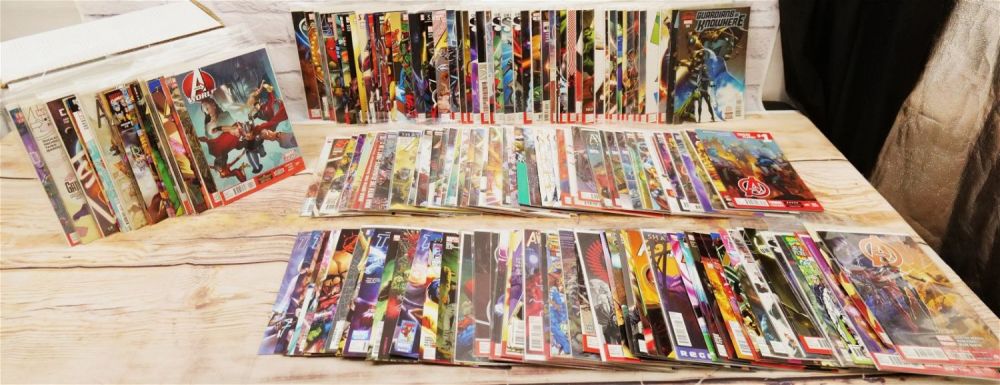 Lot 203: Short Box of Marvel Avengers Comics