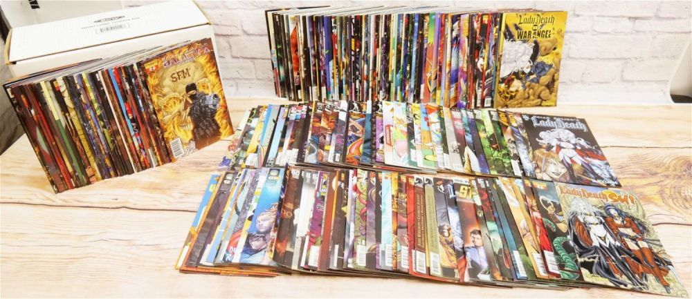 Lot 224: Short Box of Independent Comics