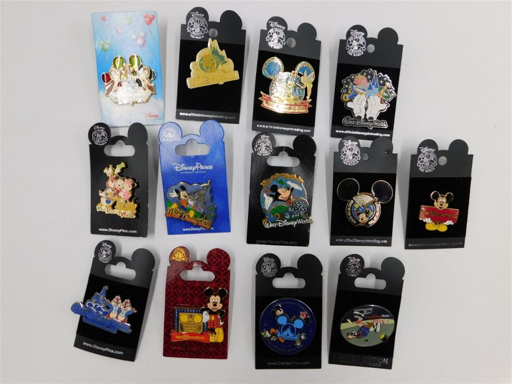 Lot 168: Lot of 13 Walt Disney World Pins