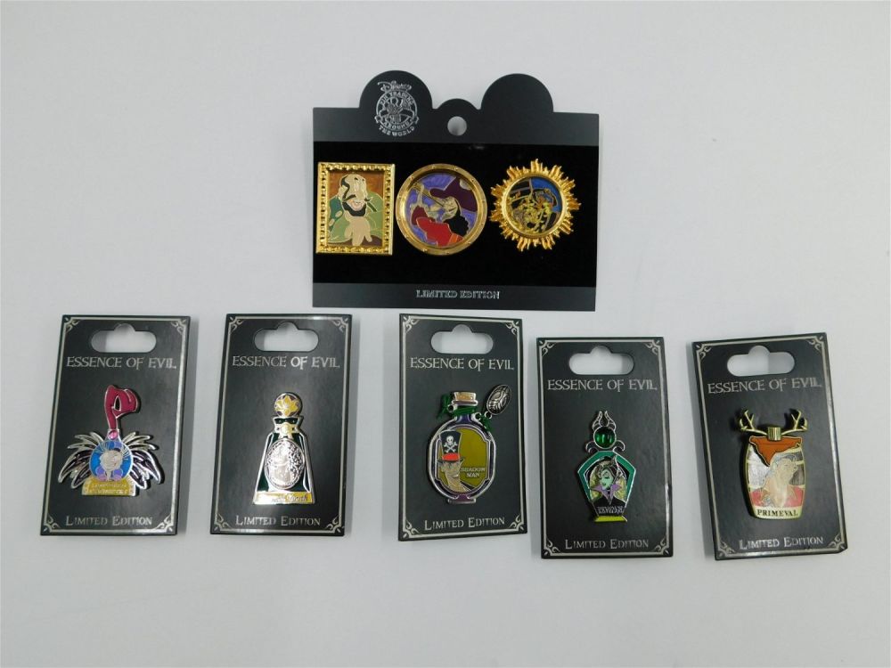 Lot 179: Lot of Disney Villains Limited Edition Pins