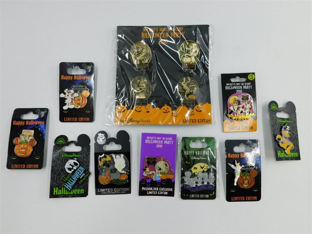 Lot 205: Large Lot of Disney Halloween Pins