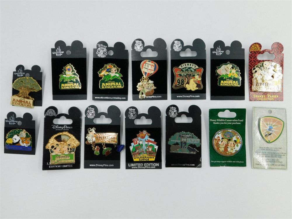 Lot 233: Lot of 14 Disney Animal Kingdom Pins