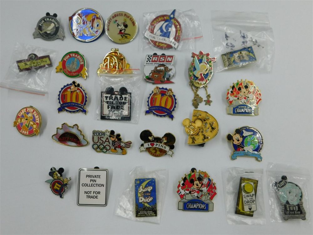 Lot 258: Lot of 26 Mixed Disney Pins