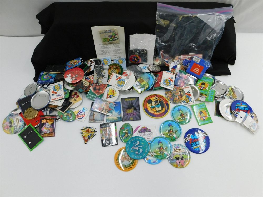 Lot 266: Large Lot of Disney Buttons