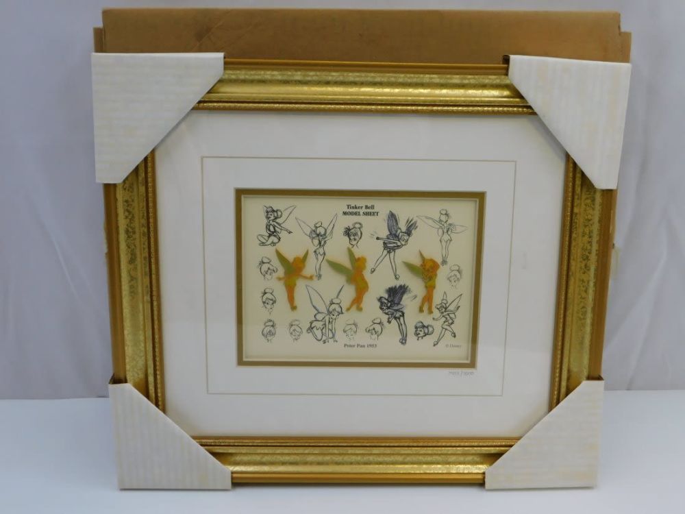 Lot 267: Tinker Bell Sketch Limited Edition Pin Set
