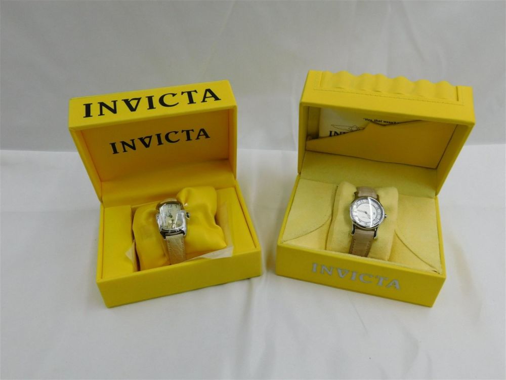 Lot 157: Lot of 2 Ladies Invicta Watches