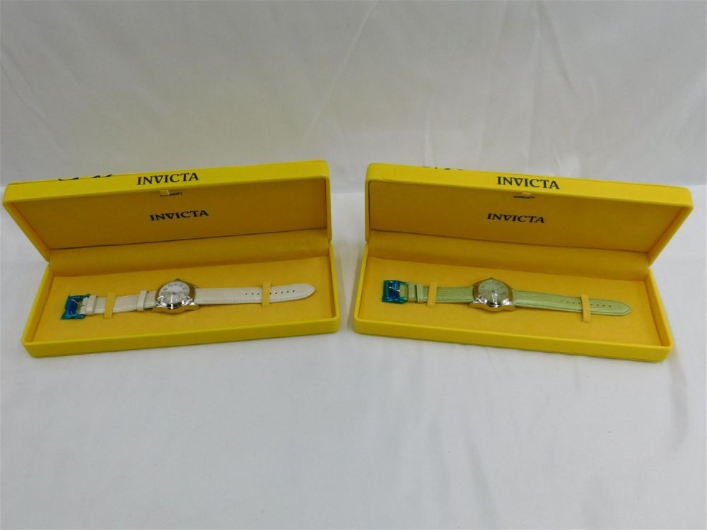 Lot 158: Lot of 2 Ladies Invicta Watches