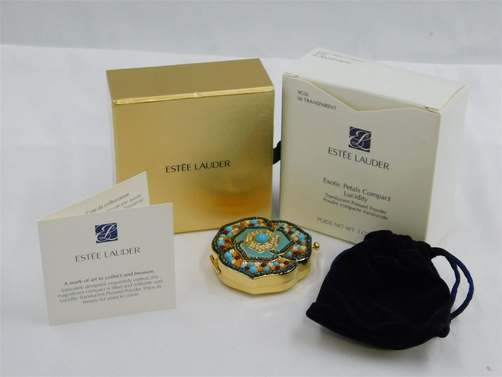 Lot 233: Estee Lauder Exotic Petals Compact - Lucidity