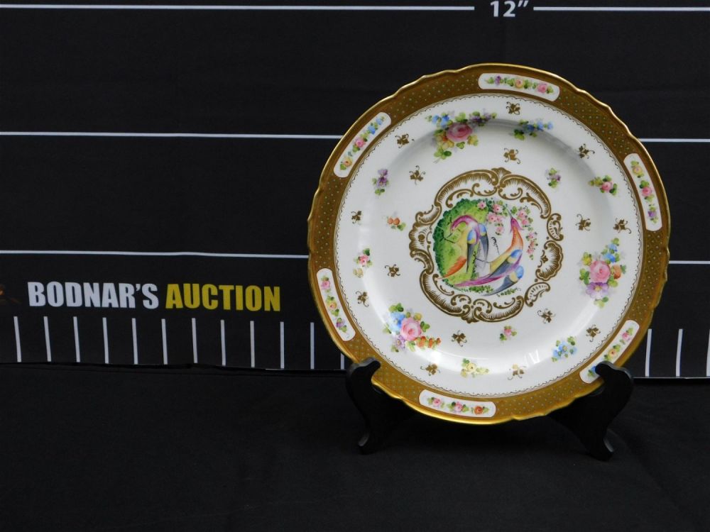 Lot 182: 19th Century Cauldon Dinner Plate