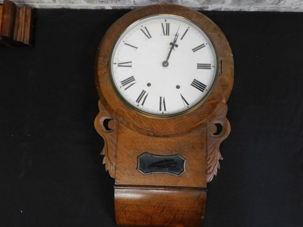 Lot 189: Victorian Wall Regulator Clock