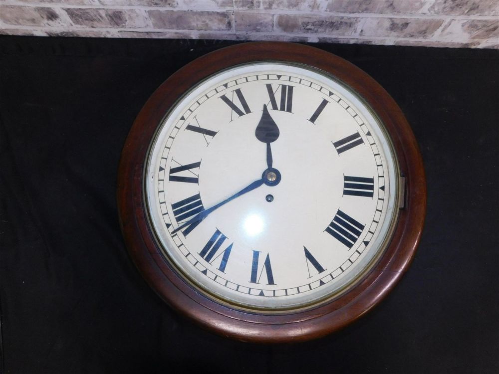 Lot 198: Victorian Wall Clock