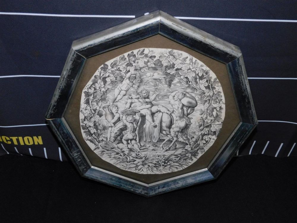 Lot 204: Original Pen & Ink Drawing of Mythological Scene